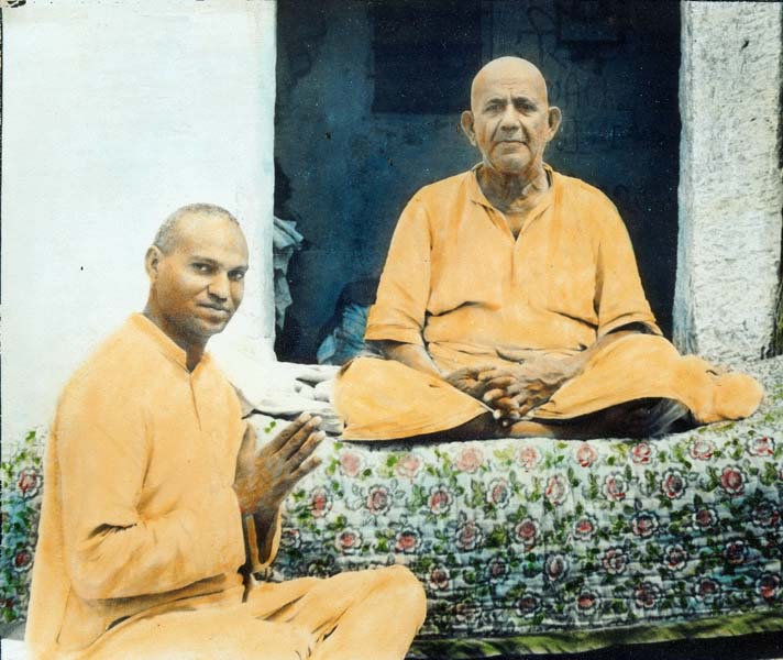 Sri Mahaprabuji and Holy Guruji